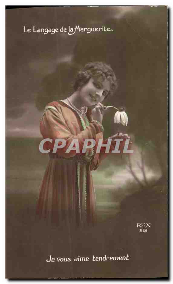 CPA Fantaisie Femme 
