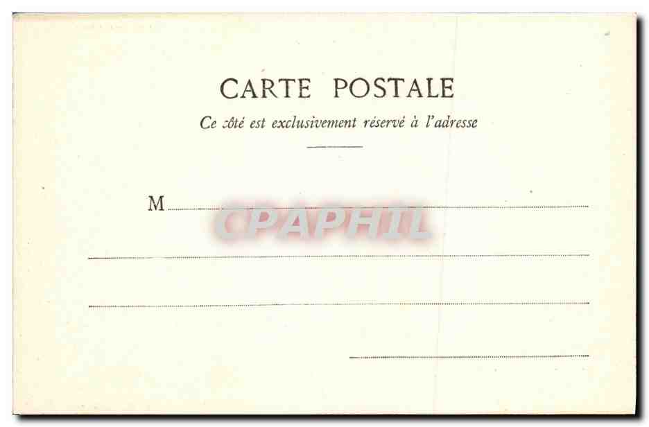 CPA Fantaisie Femme Les chansons de Maurice Boukat J ai cueilli le lis  — Verso