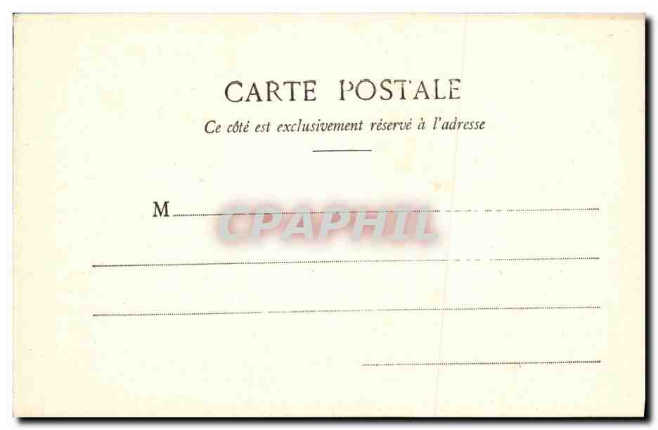 CPA Fantaisie Femme Les chansons de Maurice Boukat Fleurs et pensees — Rückseite