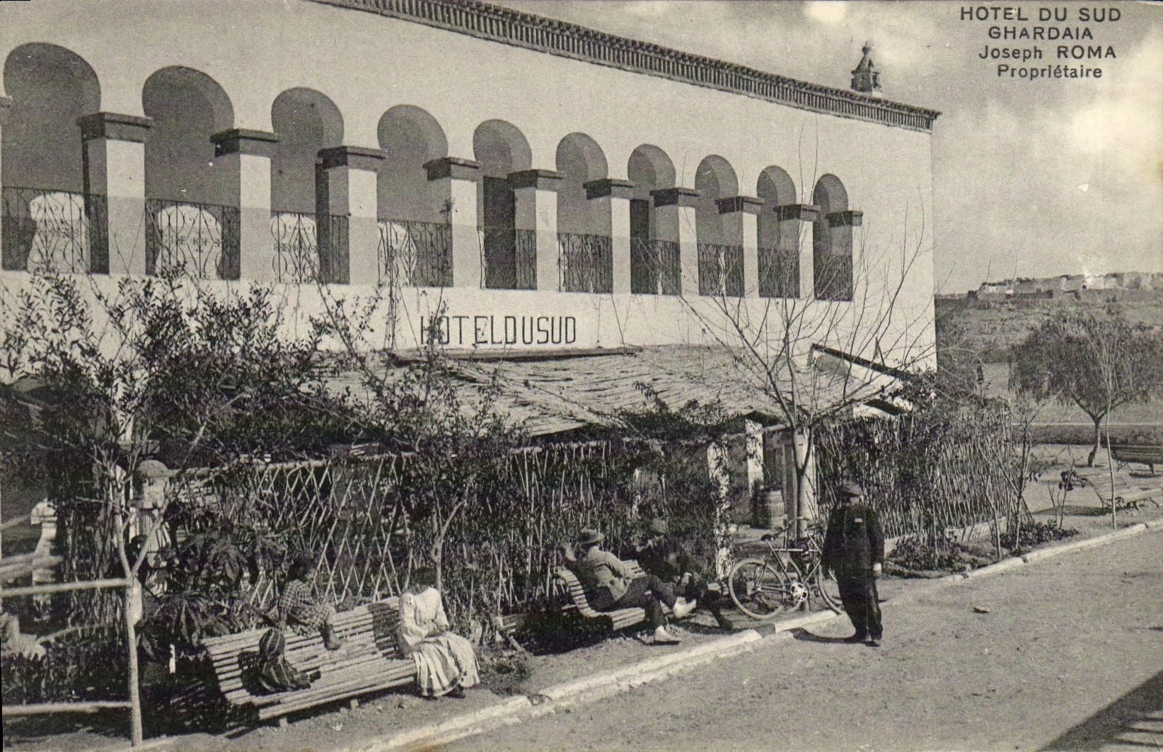 Hôtel du Sud — Ghardaïa — Joseph Roma, propriétaire