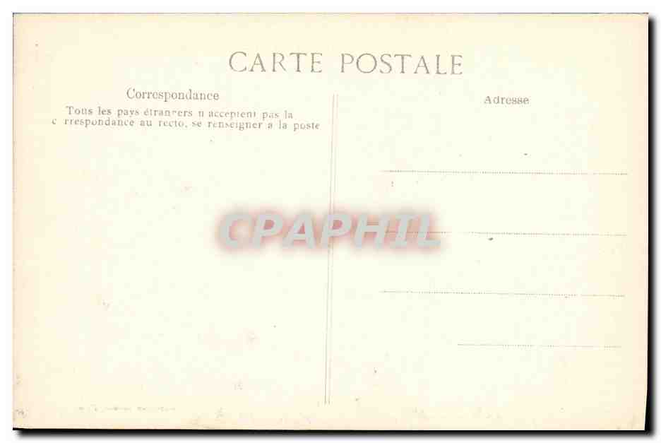 CPA Algerie Glardgaia Arrivee de la diligence  — Verso