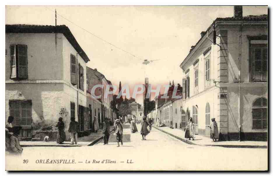 Orléansville — La Rue d'Illens — LL. — n°20