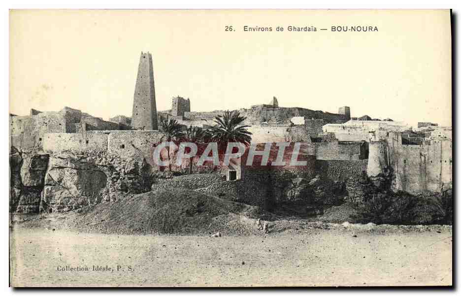 CPA Algerie Environs de Ghardaia Bou Noura 