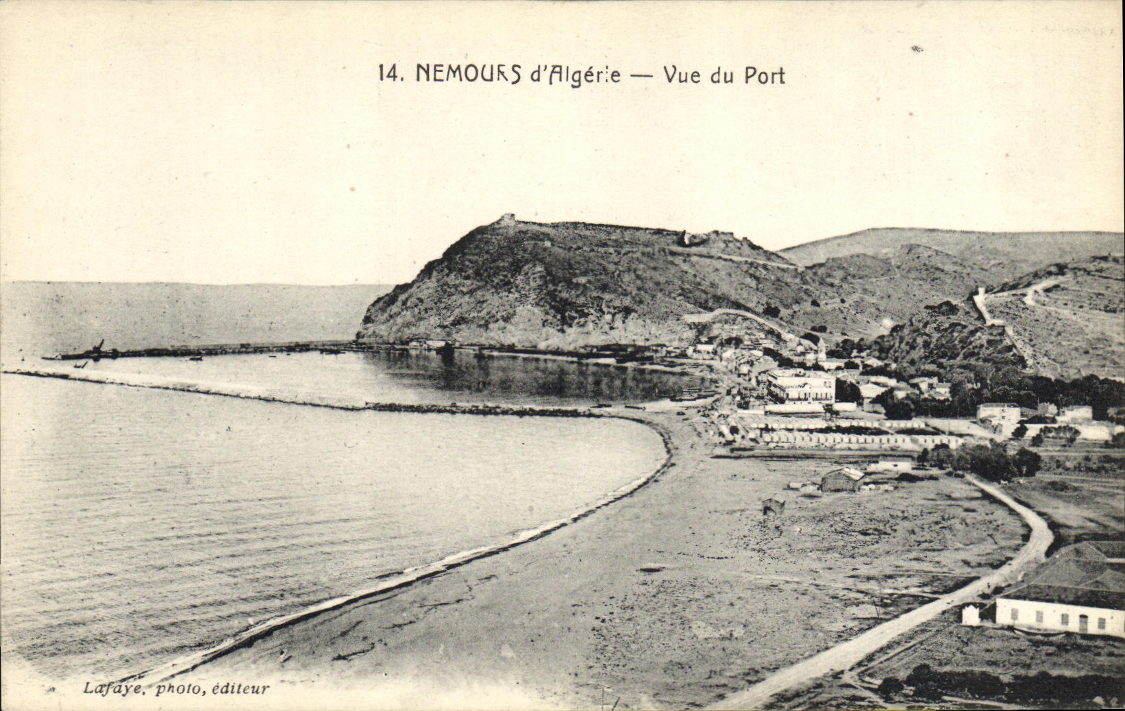Nemours d'Algérie — Vue du Port — Lafaye, photo éditeur