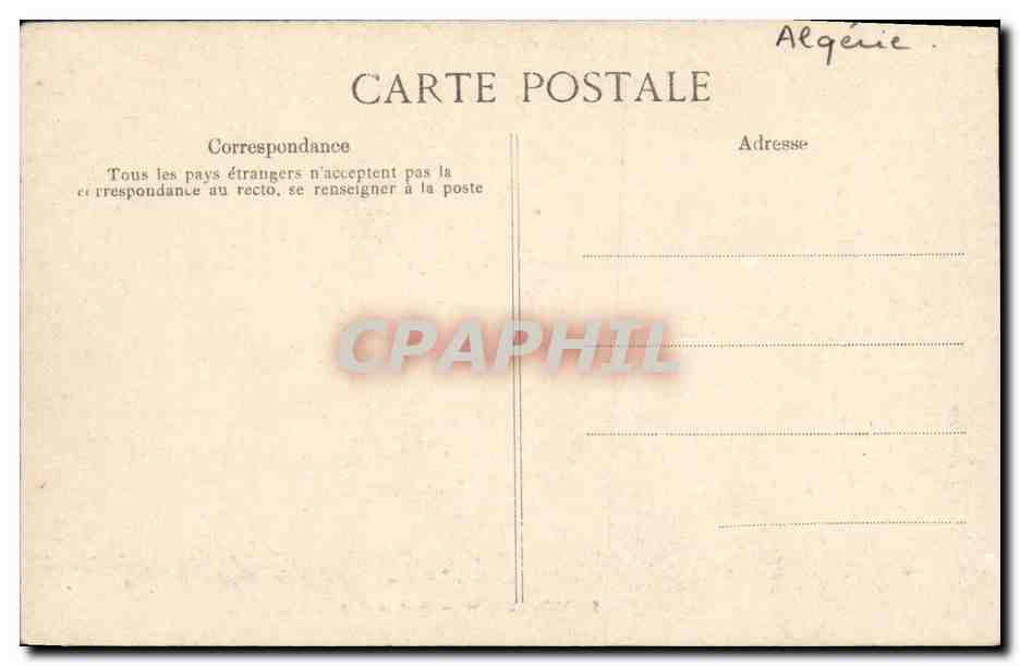 Tizi-Ouzou — Grande Rue — Collection de P. S. — Verso