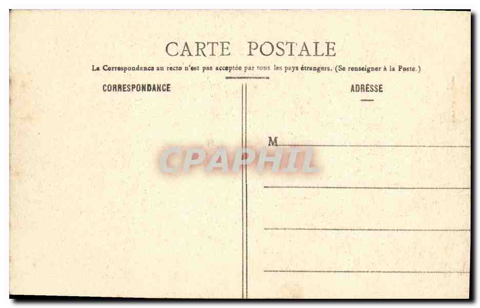 CPA Algerie Guelma Rue et place St Augustin — Verso