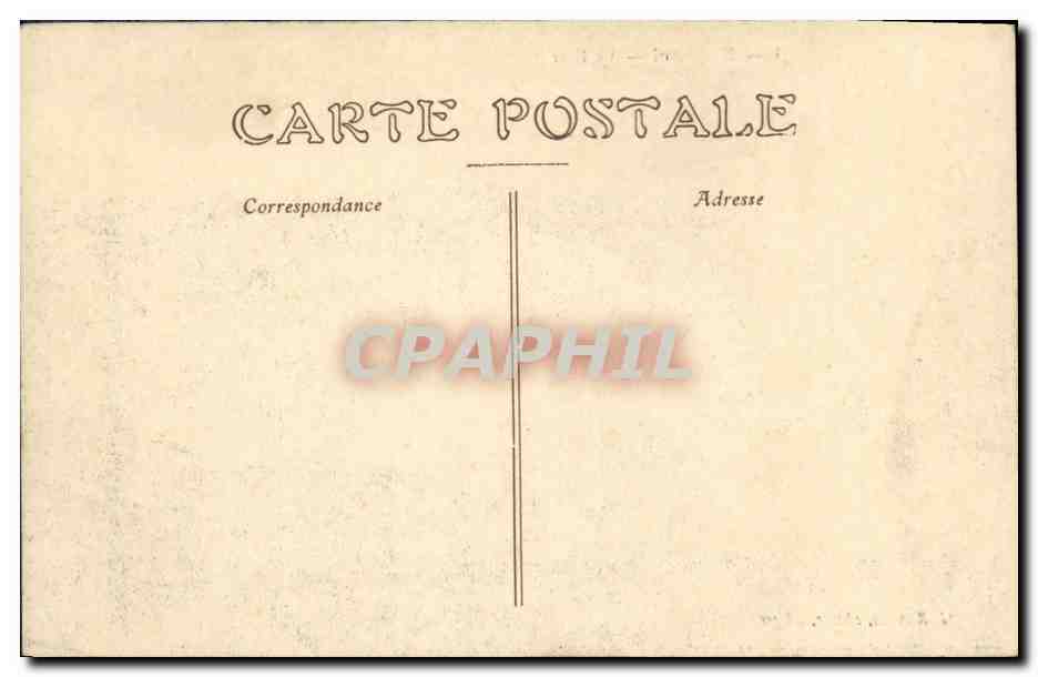 CPA Algerie Boghari Le Ksar — Verso