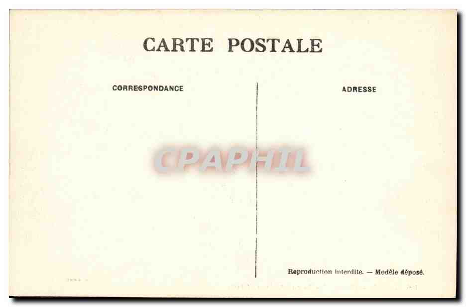 CPA Algerie Alger Chemin des consuls ND d Afrique — Rückseite