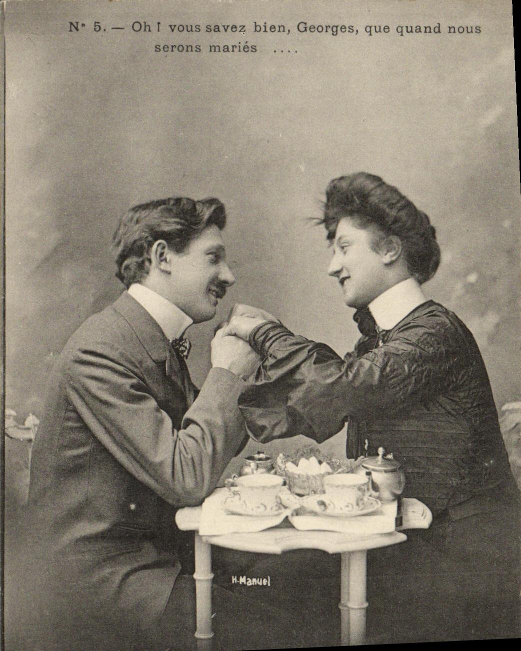 Jeux de mots amoureux — N° 5 — H. Manuel