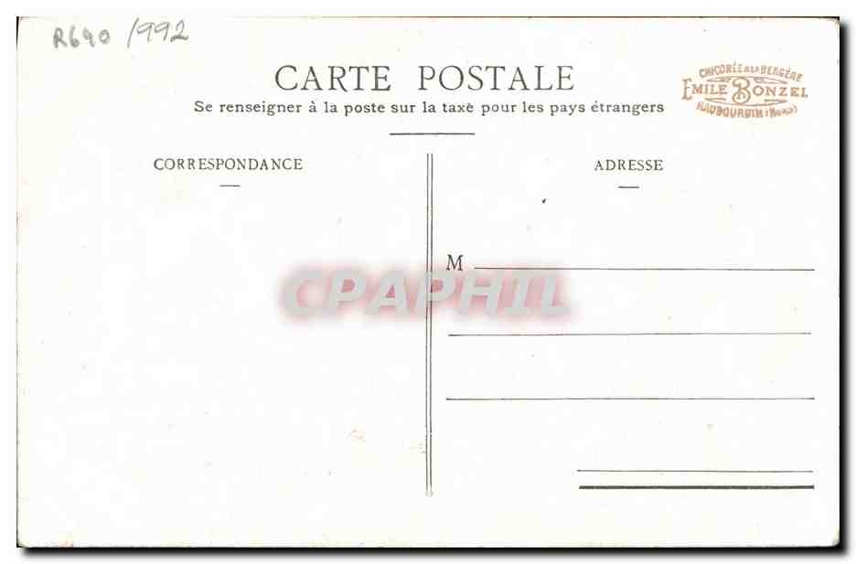 CPA Fantaisie Femme The au Japon Nippon — Rückseite