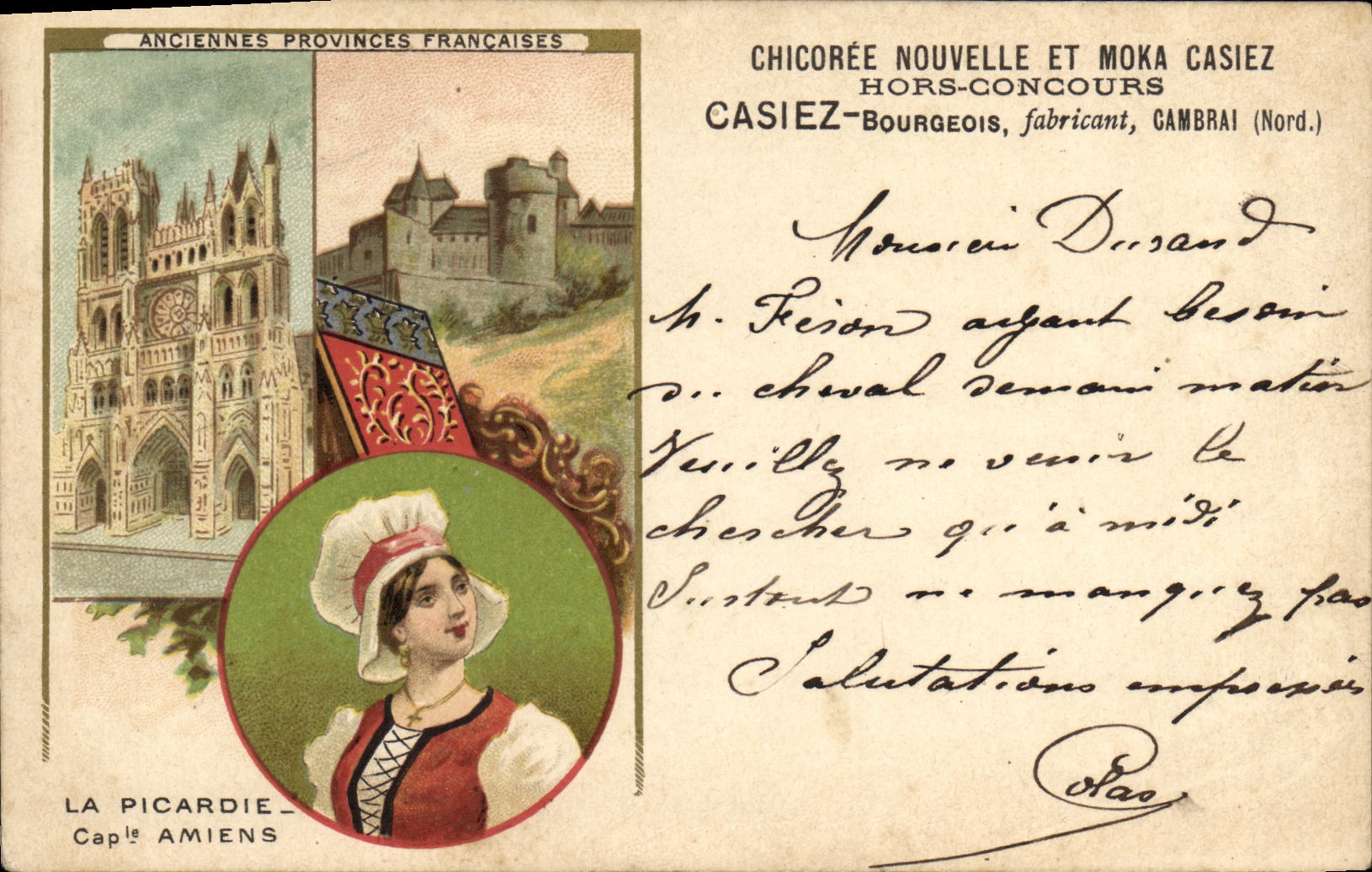 CPA Chicoree Nouvelle et Moka Casiez Picardie amiens 