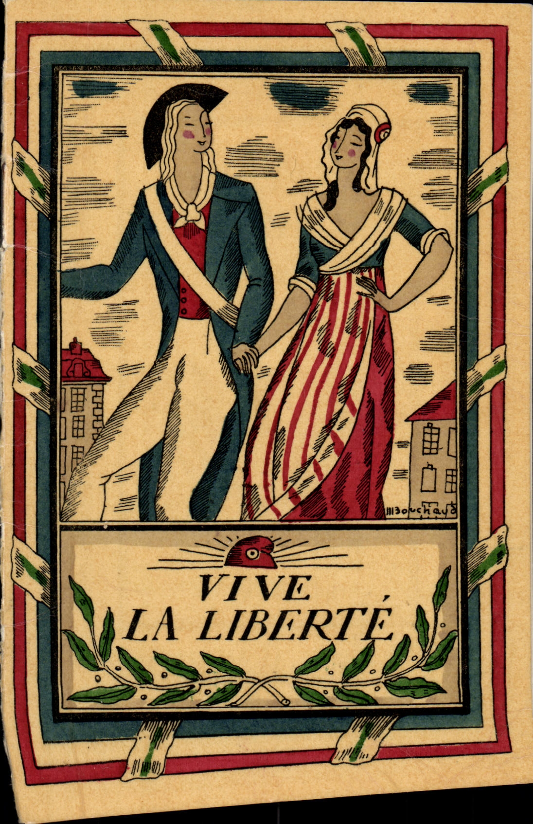 Livret petit conseiller du gourmand 1928 Boissier a Paris Vive la Liberte