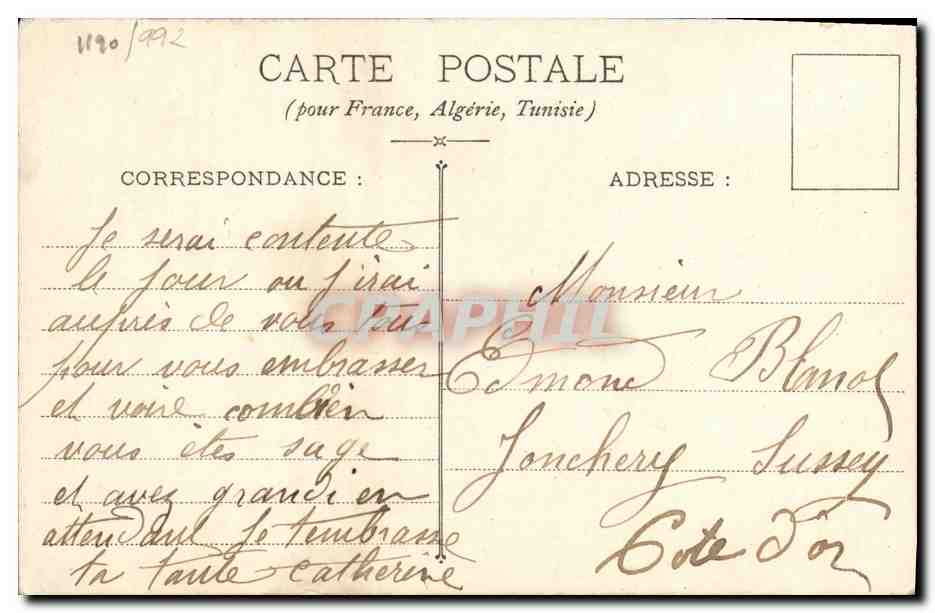 CPA Fantaisie Enfant Cacao Besndorp La Russie poupee Russia — Back