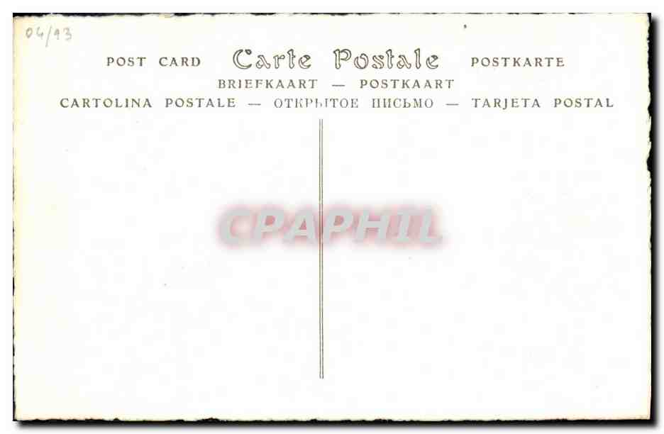 CPA Ancien Paris Le supreme bon ton Cafe des Tuileries sius le Consultat vers 1800 — Verso