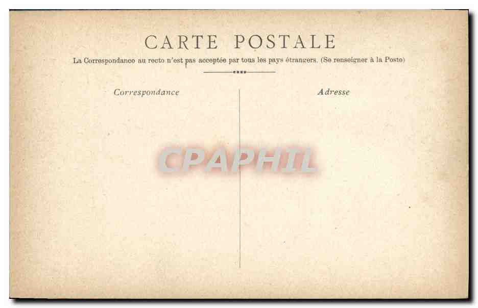 CPA Fantaisie Cyrano de Bergerac Rostand — Verso