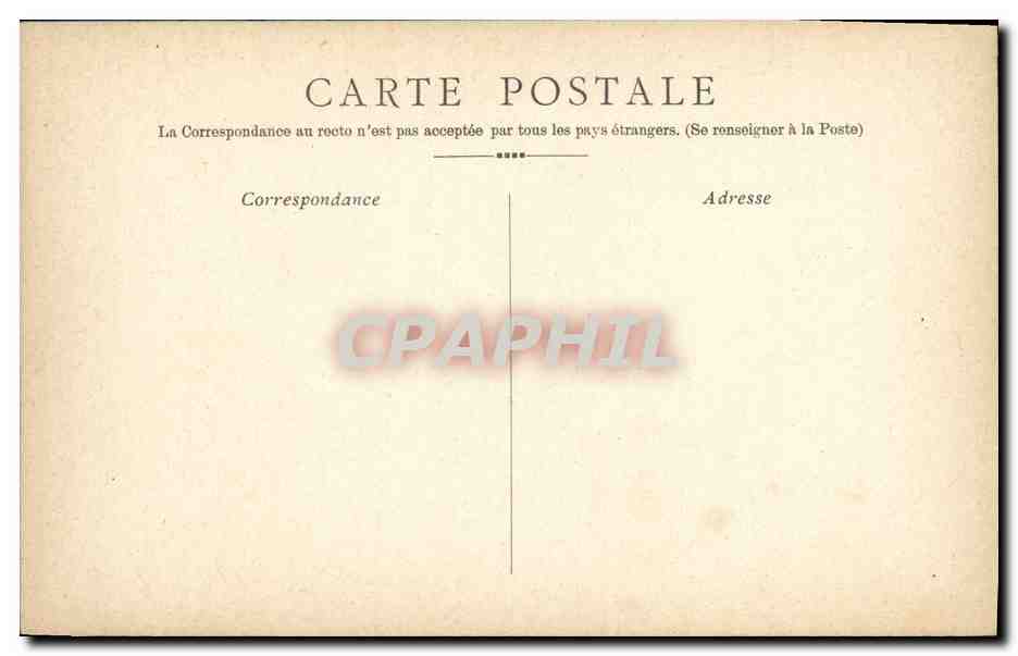 CPA Fantaisie Cyrano de Bergerac Rostand — Verso