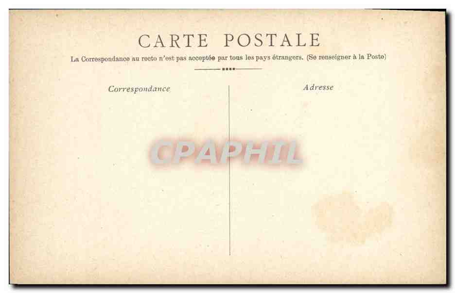 CPA Fantaisie Cyrano de Bergerac Rostand Mousquetaires — Verso