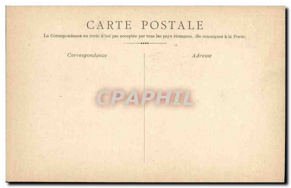 CPA Fantaisie Cyrano de Bergerac Rostand — Verso