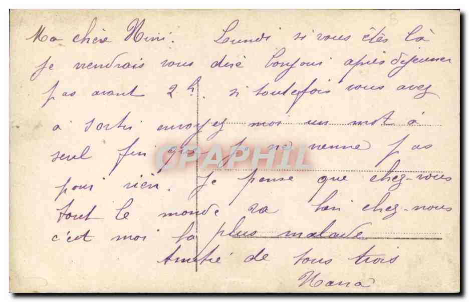 Mode de Paris — femme en robe de dentelle et chapeau orné — éditeur Mode de Paris, n° 1038 — Verso
