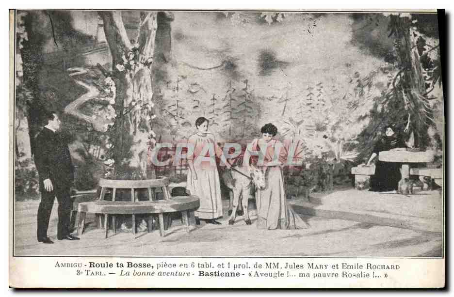 CPA Fantaisie Theatre Ambigu Roule ta bosse