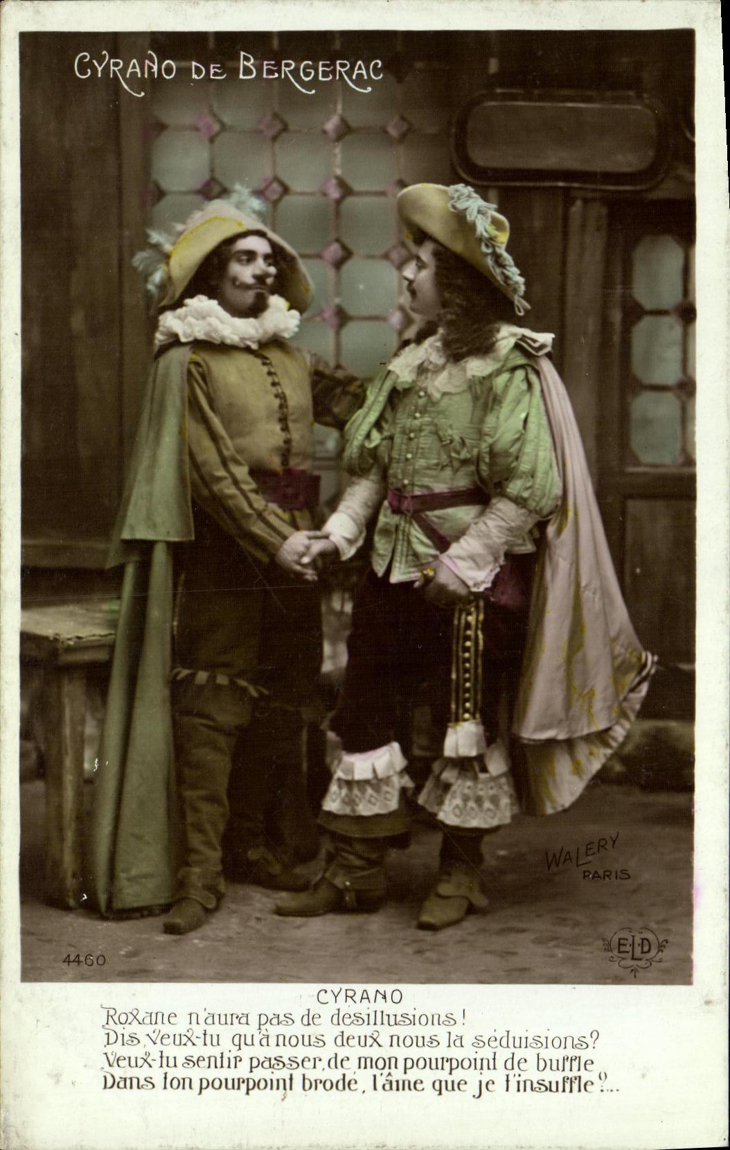 Cyrano de Bergerac — scène de théâtre — Walery Paris n°4460