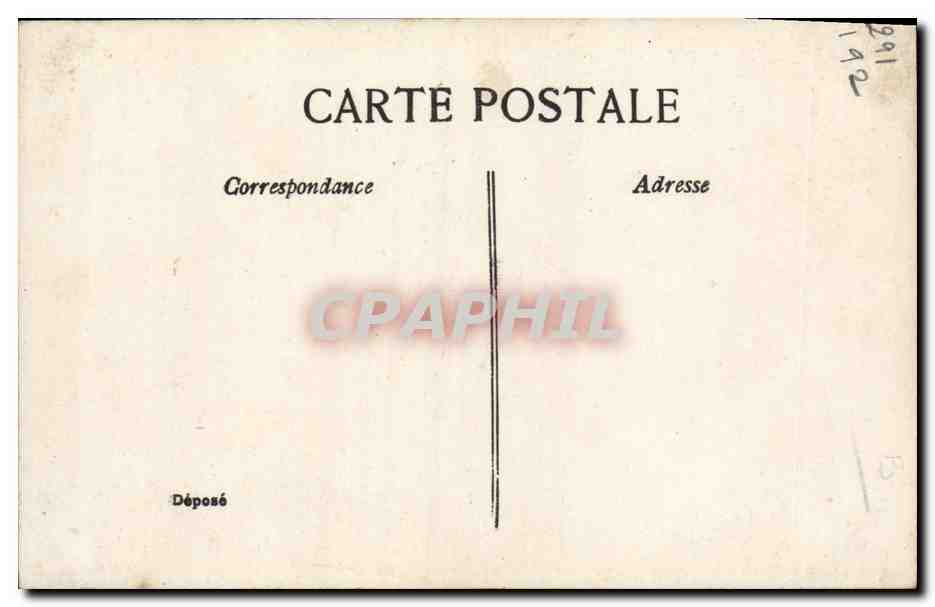 Cyrano de Bergerac — scène de théâtre — Walery Paris n°4460 — Verso