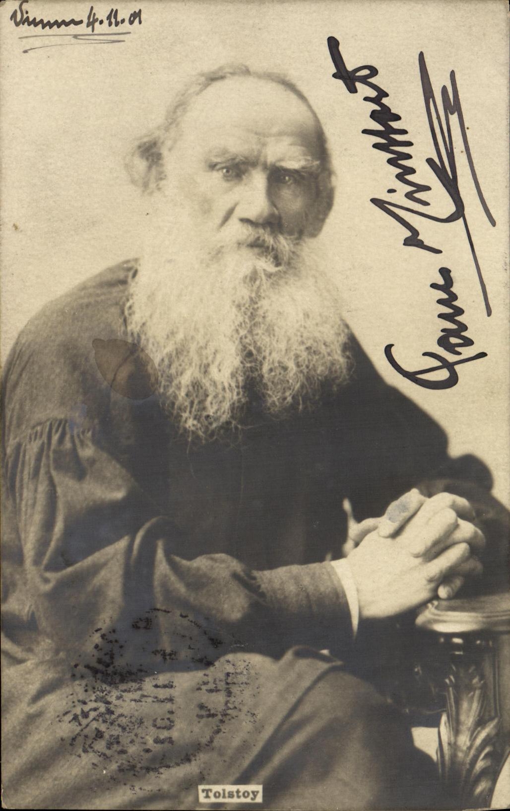 CPA Tolstoy Russie Russia