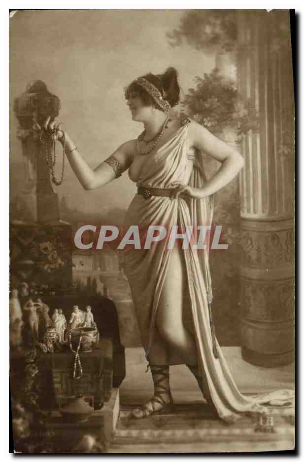 CPA Fantaisie Femme