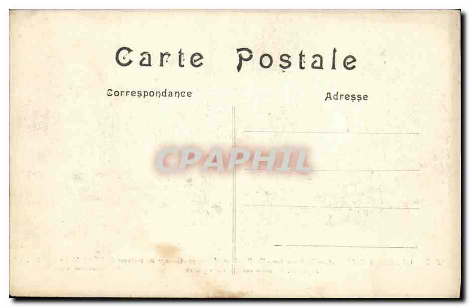 Guerra de 1914 - Conflicto Europeo - En Bélgica - Lapanne - Auto cars of the Officers - Garage de automóviles del Estado Mayor — Reverso