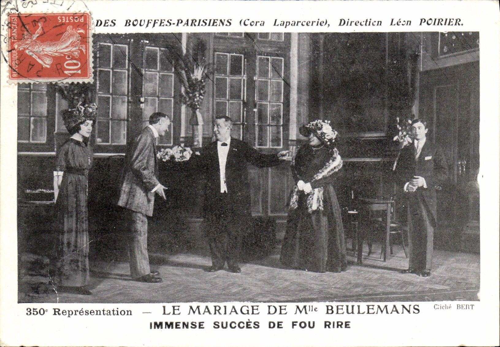 CPA Bouffes parisiennes Le mariage de Mlle Beulemans 