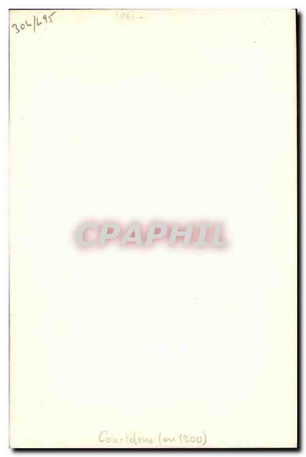CPA Courteline  — Verso
