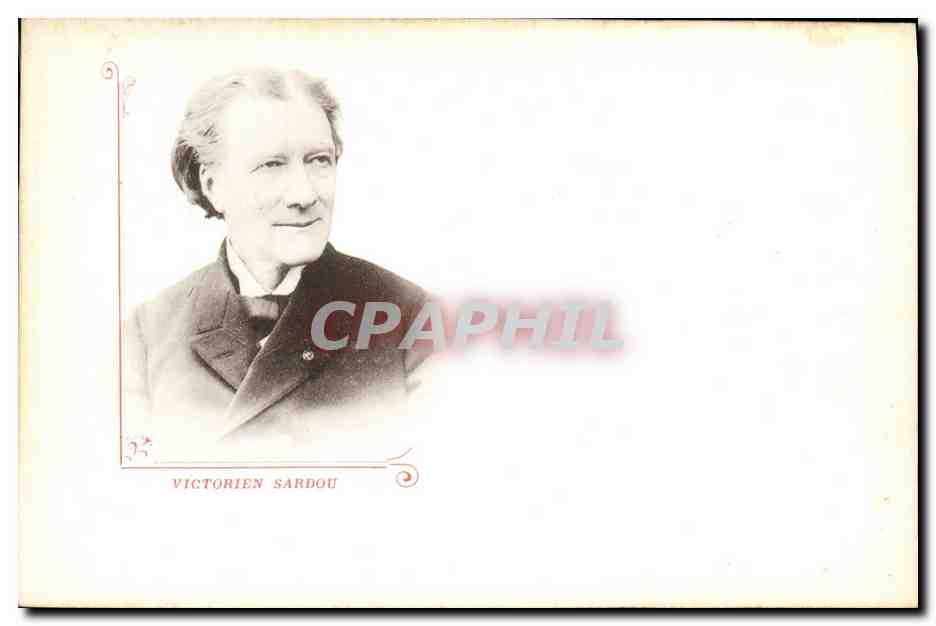 Victorien Sardou — portrait — éditeur inconnu, n° de série non visible