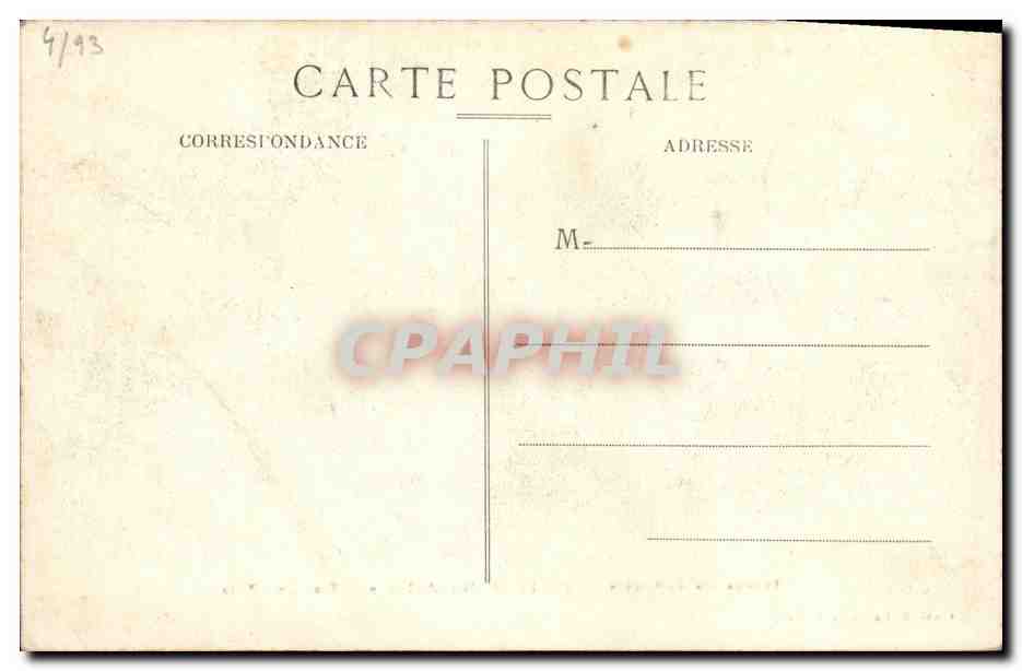 CPA Theatre des varietes Susie la milliardaire 3eme acte — Verso
