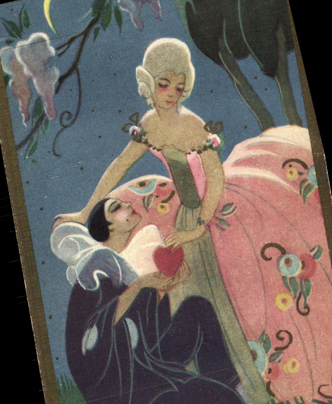 CPA Fantaisie Pierrot Arlequin