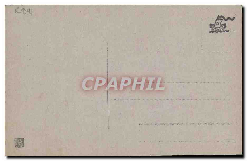 CPA Fantaisie Fleurs  — Verso