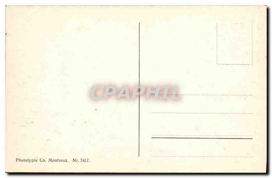 CPA Geneve Rade et Saleve Bateau — Rückseite
