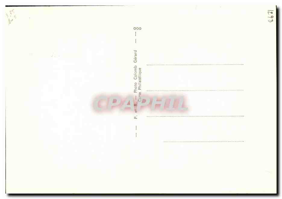 Carte maximum Talma Tragedien Theatre ne a Paris 1763 1826 — Back