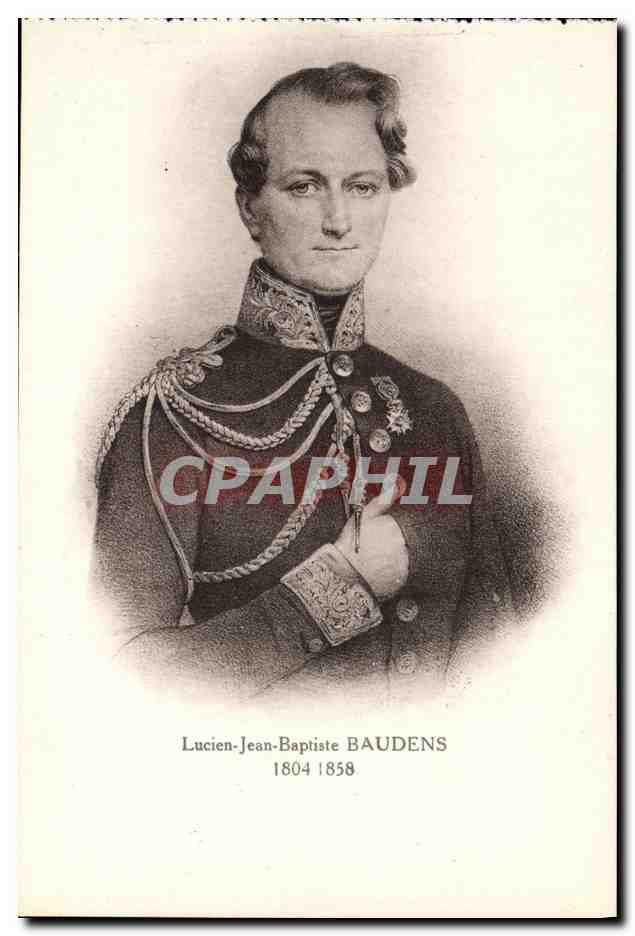 CPA Lucien Jean Baptiste Baudens 1804 1858 Chirurgien d armee