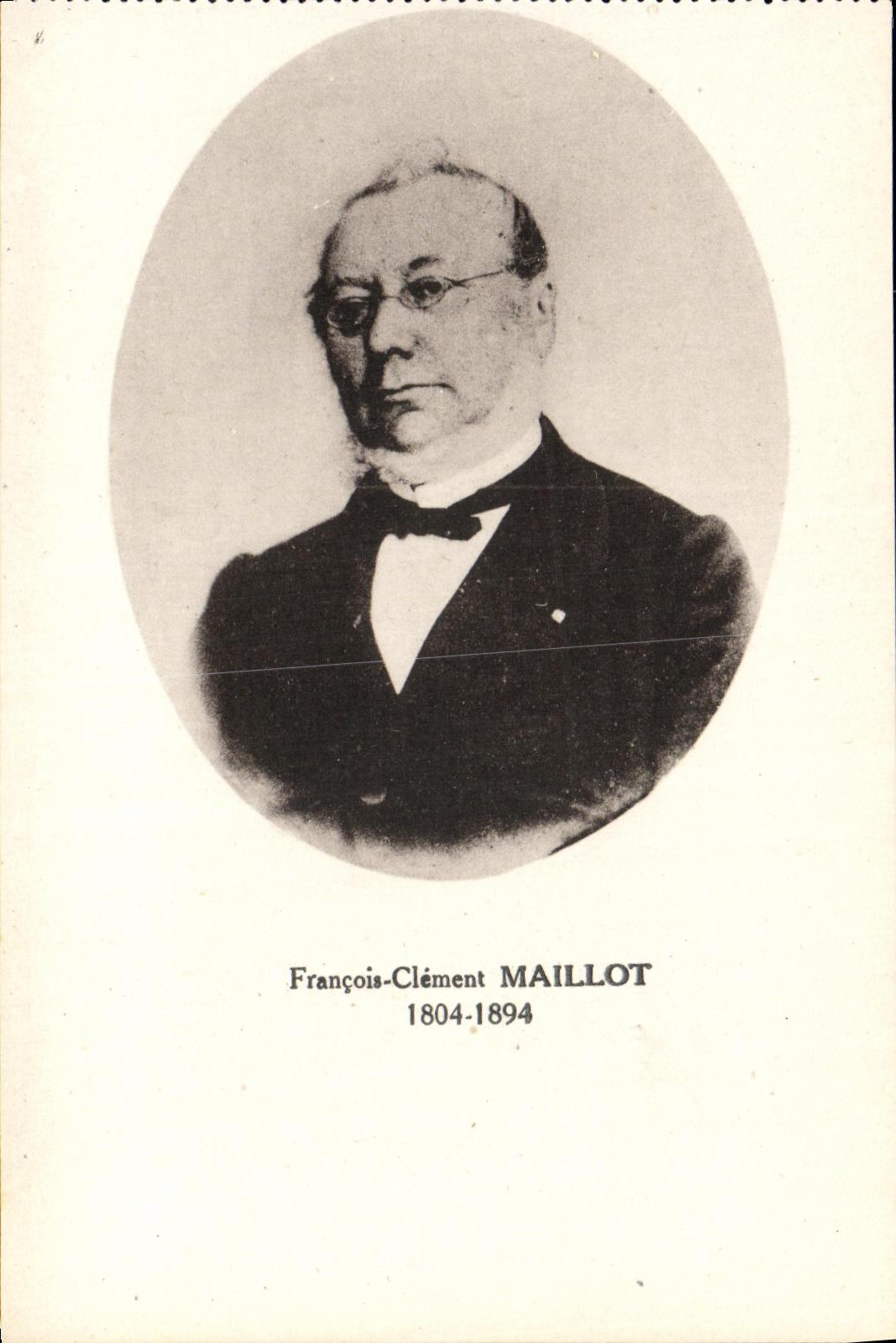 CPA Francois Clement Maillot 1804 1894 Medecin Colonisateur