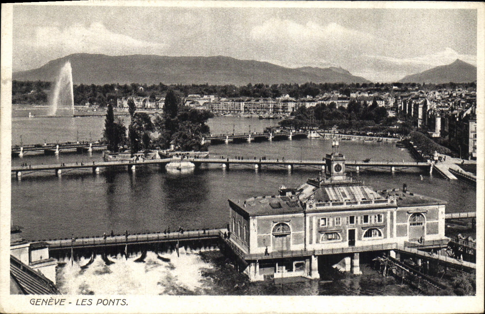 CPA Geneve Les ponts 