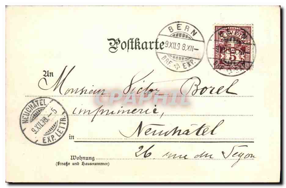 CPA Bern  — Back