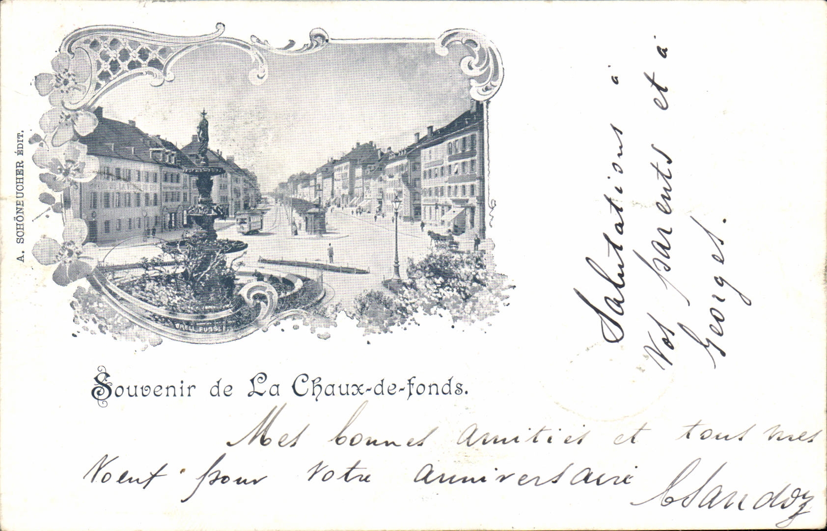 CPA Suisse La Chaux de Fonds 