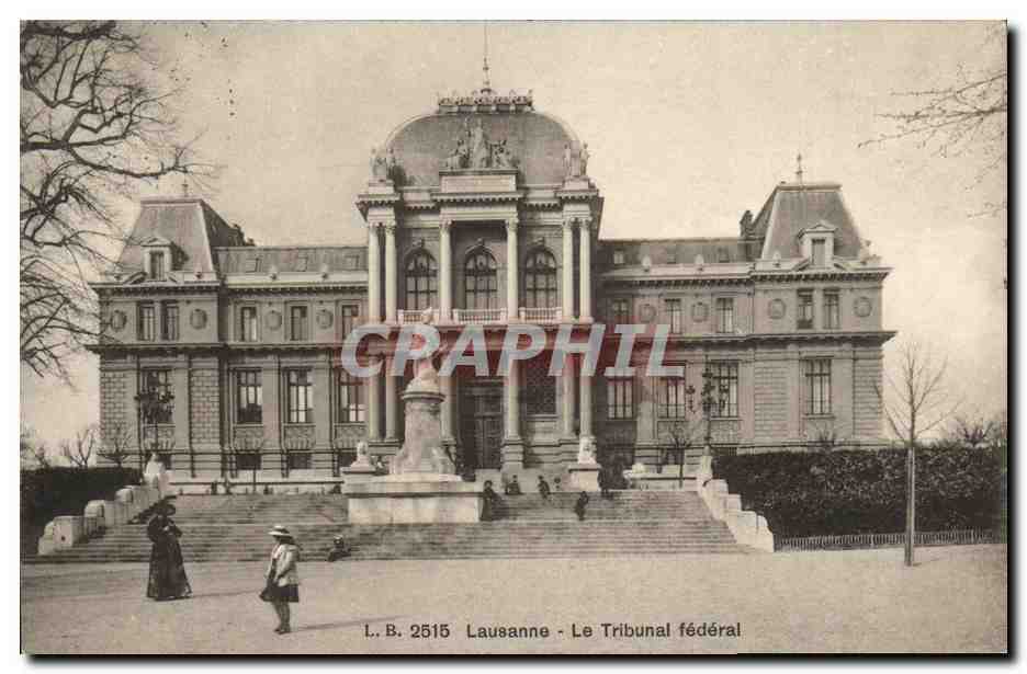CPA Suisse Lausanne Le tribunal federal