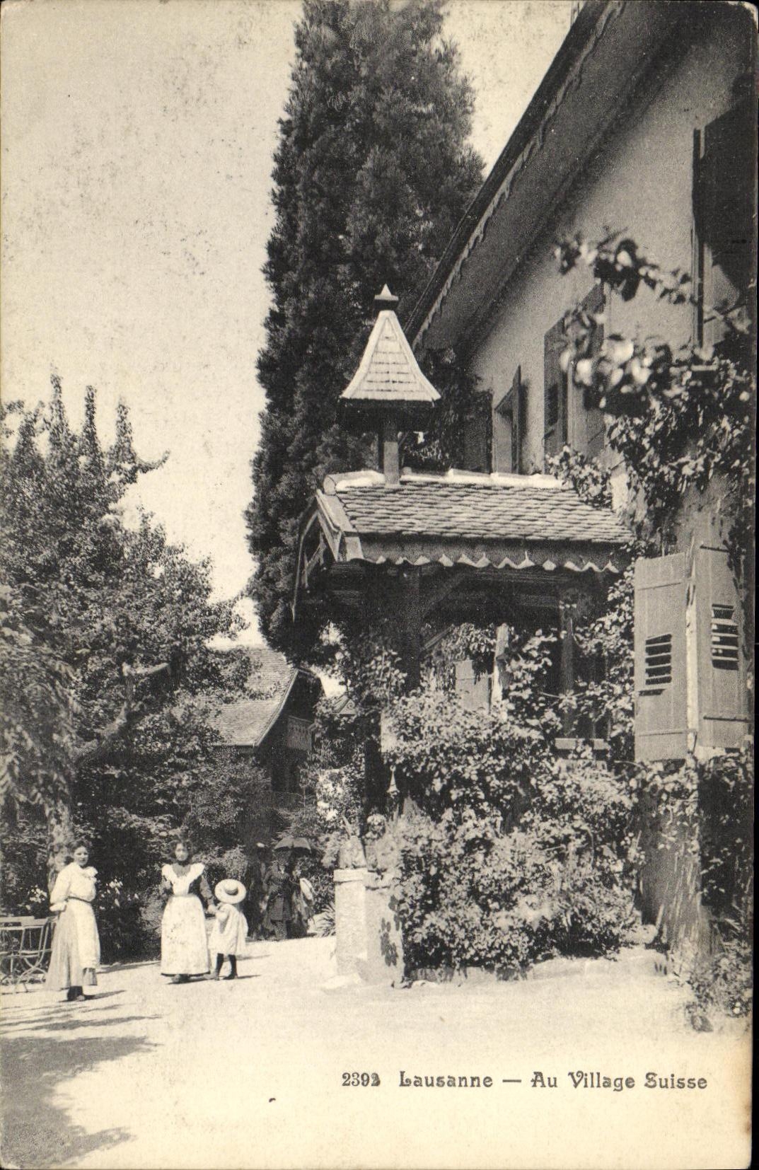 CPA Suisse Lausanne Au village suisse
