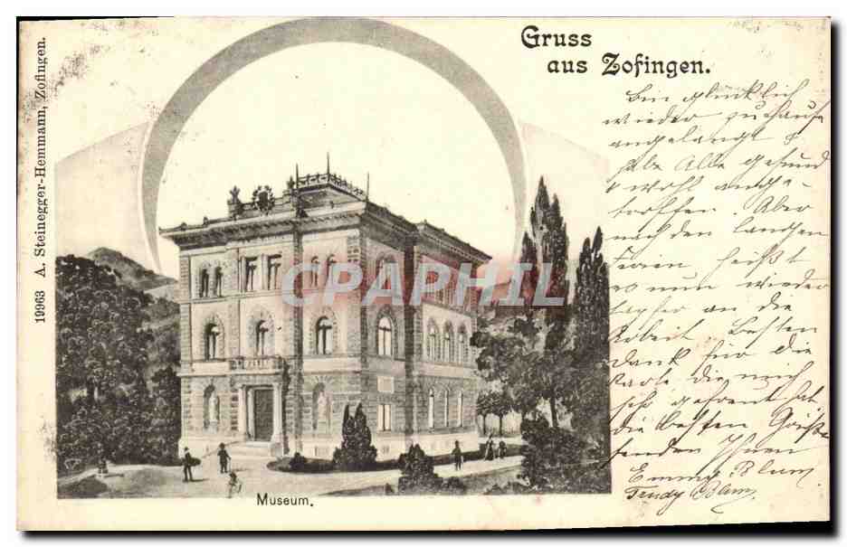 CPA Suisse russ aus Zogingen Museum