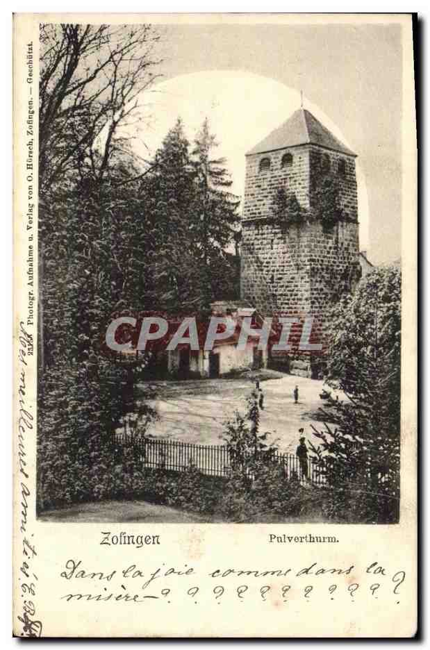CPA Suisse Zogingen Pulverthurm