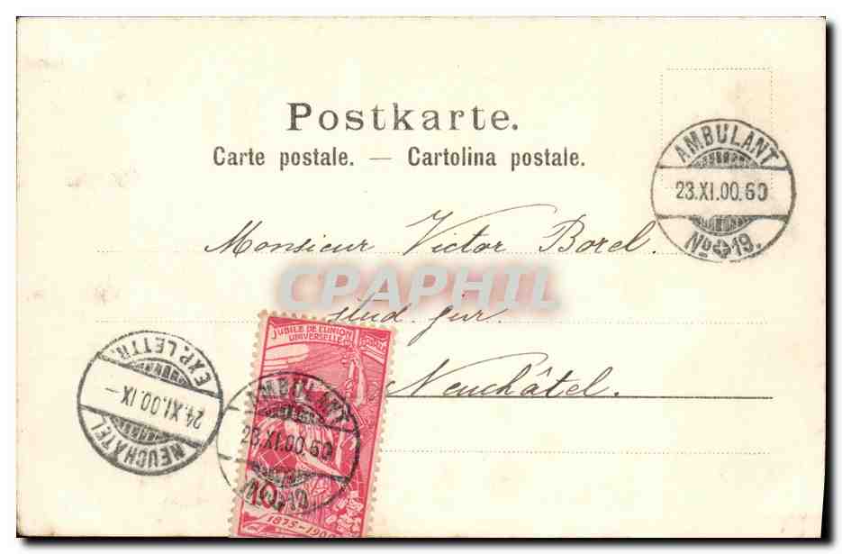 Römerbad — Zofingen — Photog. Aufnahme u. Verlag von O. Hirsbruch, Zofingen — Reverso
