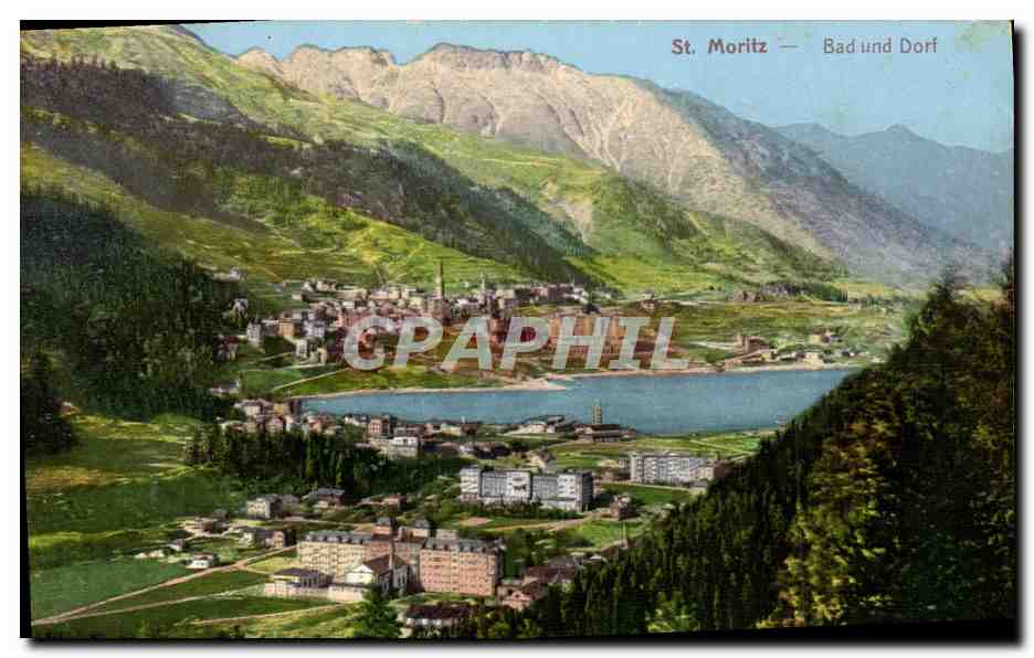 CPA Suisse St Moritz Bad und Dorf