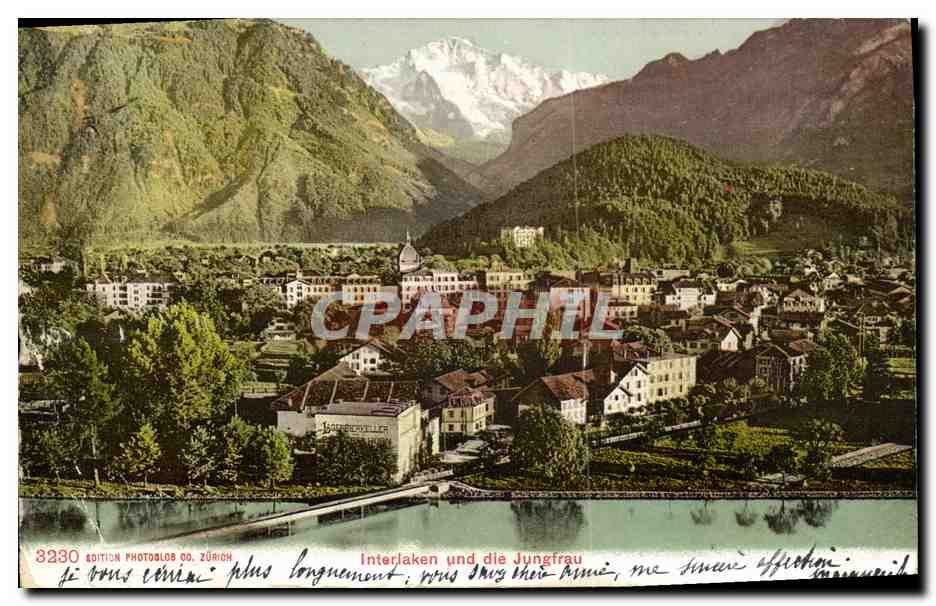 CPA Suisse Interlaken und die Jungfrau 