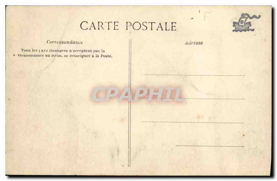 Marcel Habert — Retour d'Exil — Phot. Nadar — Rückseite